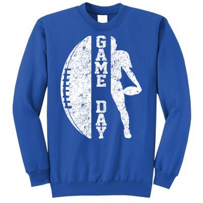 Game Day Football Vintage Sport Tall Sweatshirt