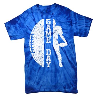 Game Day Football Vintage Sport Tie-Dye T-Shirt