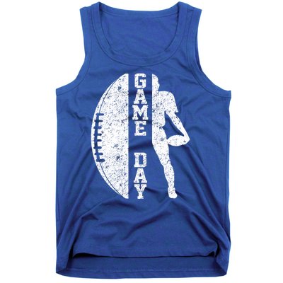 Game Day Football Vintage Sport Tank Top