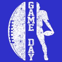 Game Day Football Vintage Sport Womens T-Shirt