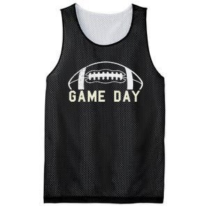 Game Day Football Season Funny Team Sports Mesh Reversible Basketball Jersey Tank