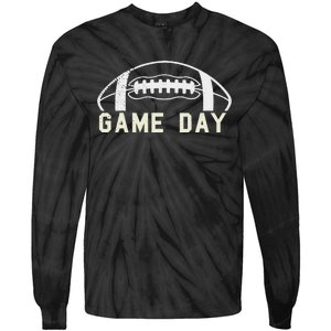 Game Day Football Season Funny Team Sports Tie-Dye Long Sleeve Shirt