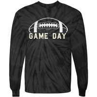 Game Day Football Season Funny Team Sports Tie-Dye Long Sleeve Shirt