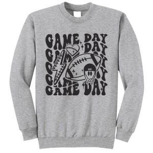 Game Day Football Funny Football Png Touchdown Season Football Fan Tall Sweatshirt