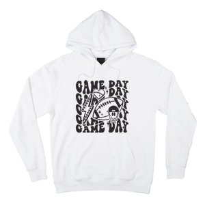 Game Day Football Funny Football Png Touchdown Season Football Fan Hoodie