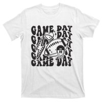 Game Day Football Funny Football Png Touchdown Season Football Fan T-Shirt