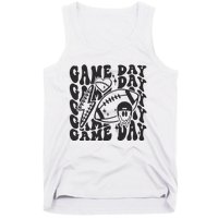 Game Day Football Funny Football Png Touchdown Season Football Fan Tank Top