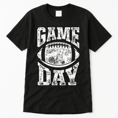 Game Day Football Season Team Sports Vintage Tall T-Shirt
