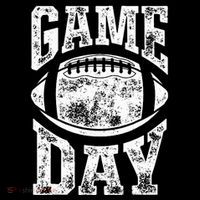 Game Day Football Season Team Sports Vintage Flatbill Hat