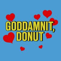 Goddamnit Donut Funny Donut Lover Tie Dye Hoodie