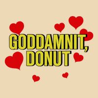 Goddamnit Donut Funny Donut Lover Drawstring Bag