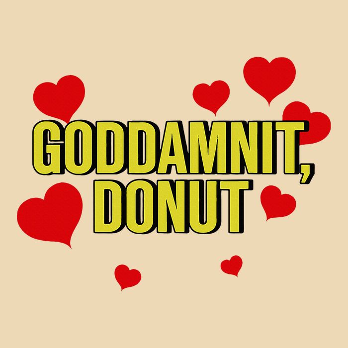 Goddamnit Donut Funny Donut Lover Drawstring Bag