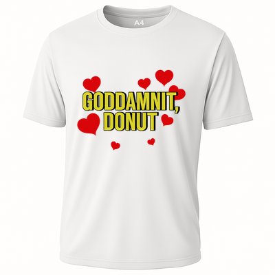 Goddamnit Donut Funny Donut Lover Performance Shirt