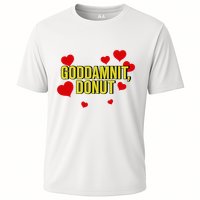 Goddamnit Donut Funny Donut Lover Performance Shirt
