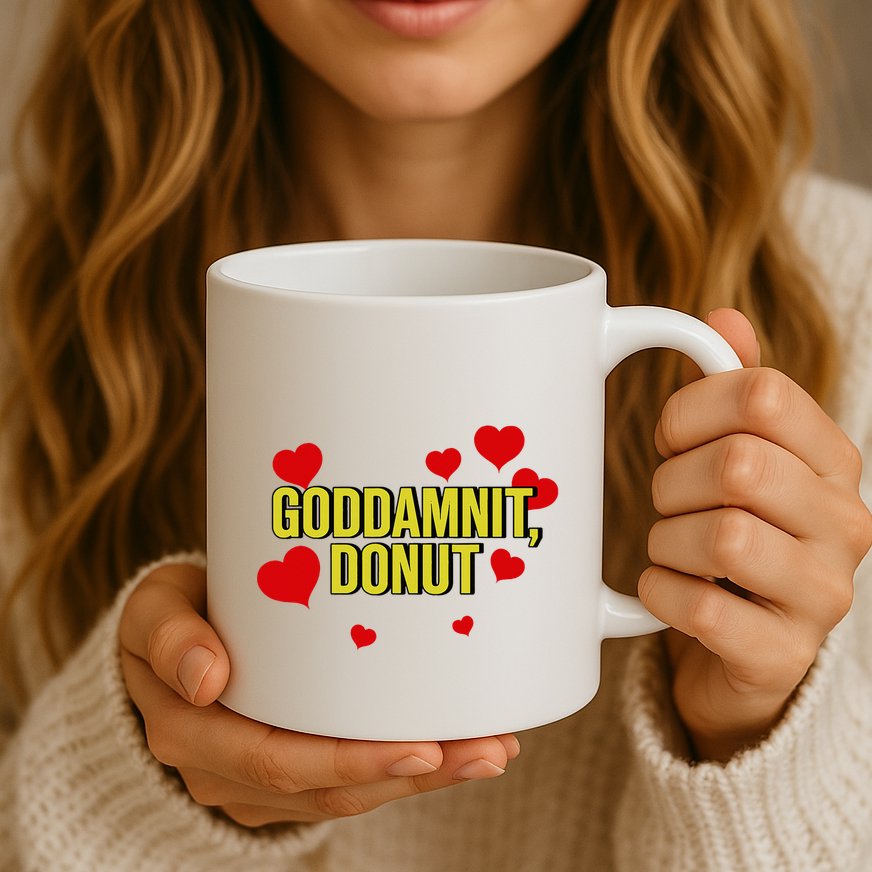 Goddamnit Donut Funny Donut Lover Mug