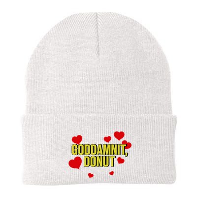 Goddamnit Donut Funny Donut Lover Beanie