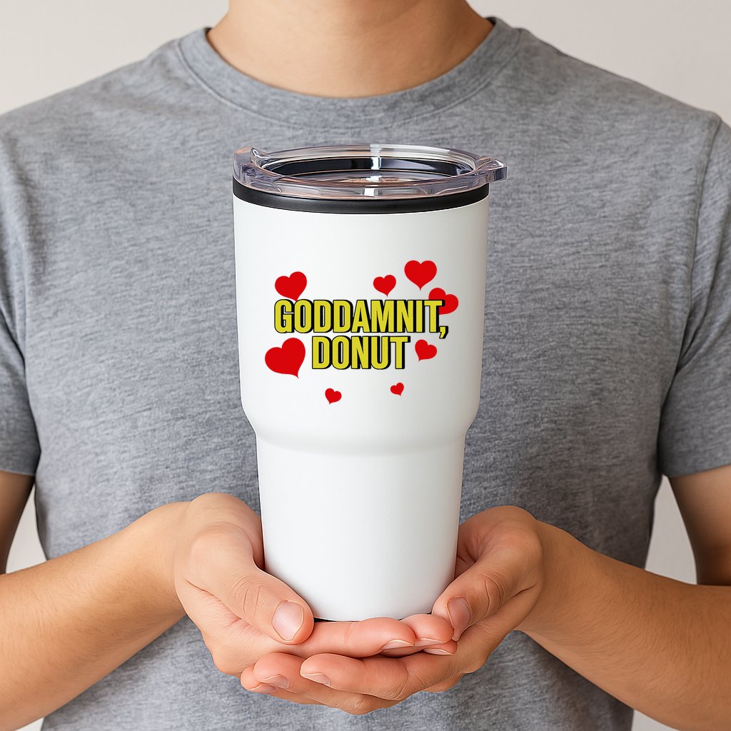 Goddamnit Donut Funny Donut Lover Tumbler
