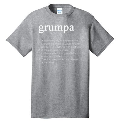 Grumpa Definition Funny Cool Tall T-Shirt