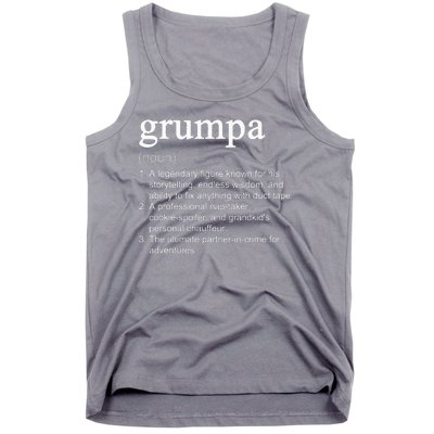 Grumpa Definition Funny Cool Tank Top