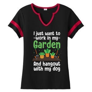 Gardening Design For Plant Lover Florist Gardener Ladies Halftime Notch Neck Tee