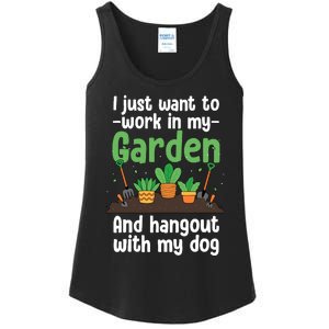 Gardening Design For Plant Lover Florist Gardener Ladies Essential Tank