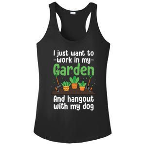 Gardening Design For Plant Lover Florist Gardener Ladies PosiCharge Competitor Racerback Tank