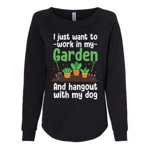 Gardening Design For Plant Lover Florist Gardener Womens California Wash Sweatshirt