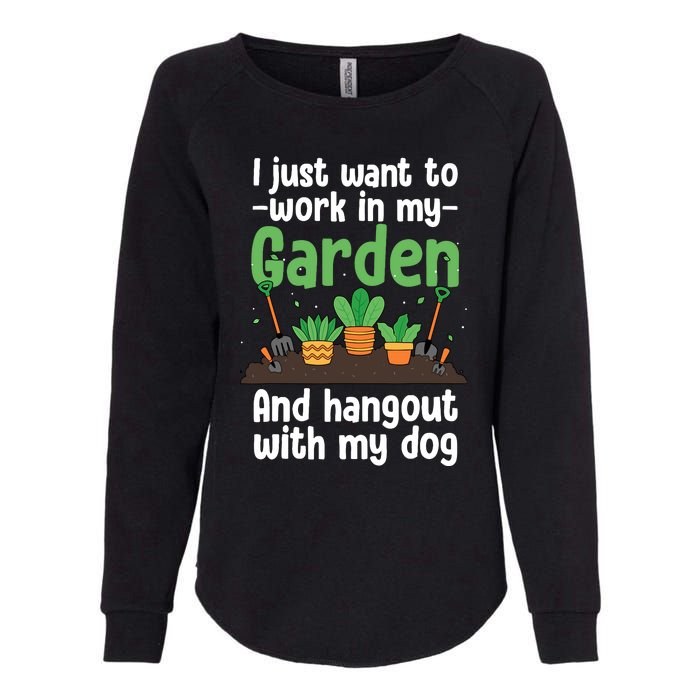 Gardening Design For Plant Lover Florist Gardener Womens California Wash Sweatshirt