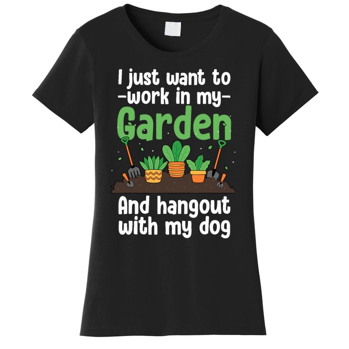 Gardening Design For Plant Lover Florist Gardener Women's T-Shirt