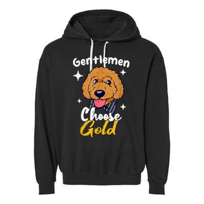 Goldendoodle Dood Funny Doodle Dog Golden Doodle Garment-Dyed Fleece Hoodie