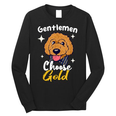 Goldendoodle Dood Funny Doodle Dog Golden Doodle Long Sleeve Shirt