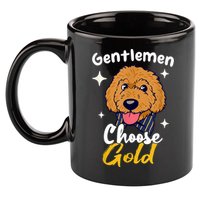 Goldendoodle Dood Funny Doodle Dog Golden Doodle 11oz C Handle Ceramic Mug