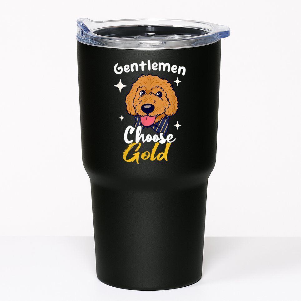 Goldendoodle Dood Funny Doodle Dog Golden Doodle Tumbler