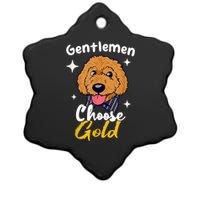 Goldendoodle Dood Funny Doodle Dog Golden Doodle Ceramic Star Ornament