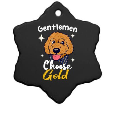 Goldendoodle Dood Funny Doodle Dog Golden Doodle Ceramic Star Ornament