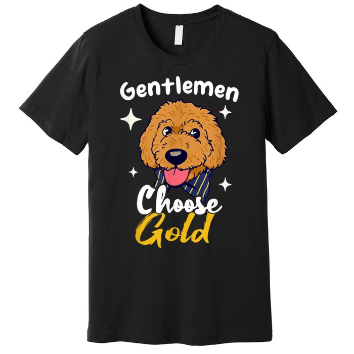 Goldendoodle Dood Funny Doodle Dog Golden Doodle Premium T-Shirt