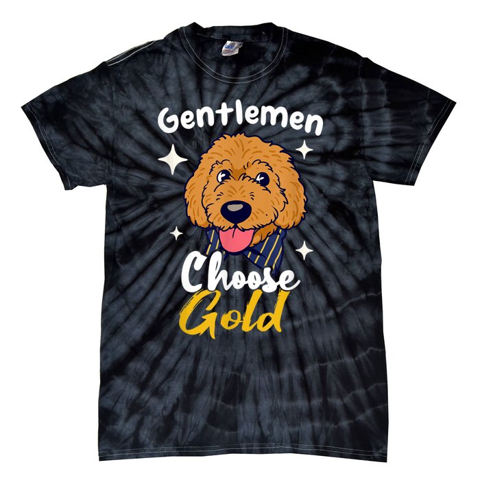 Goldendoodle Dood Funny Doodle Dog Golden Doodle Tie-Dye T-Shirt