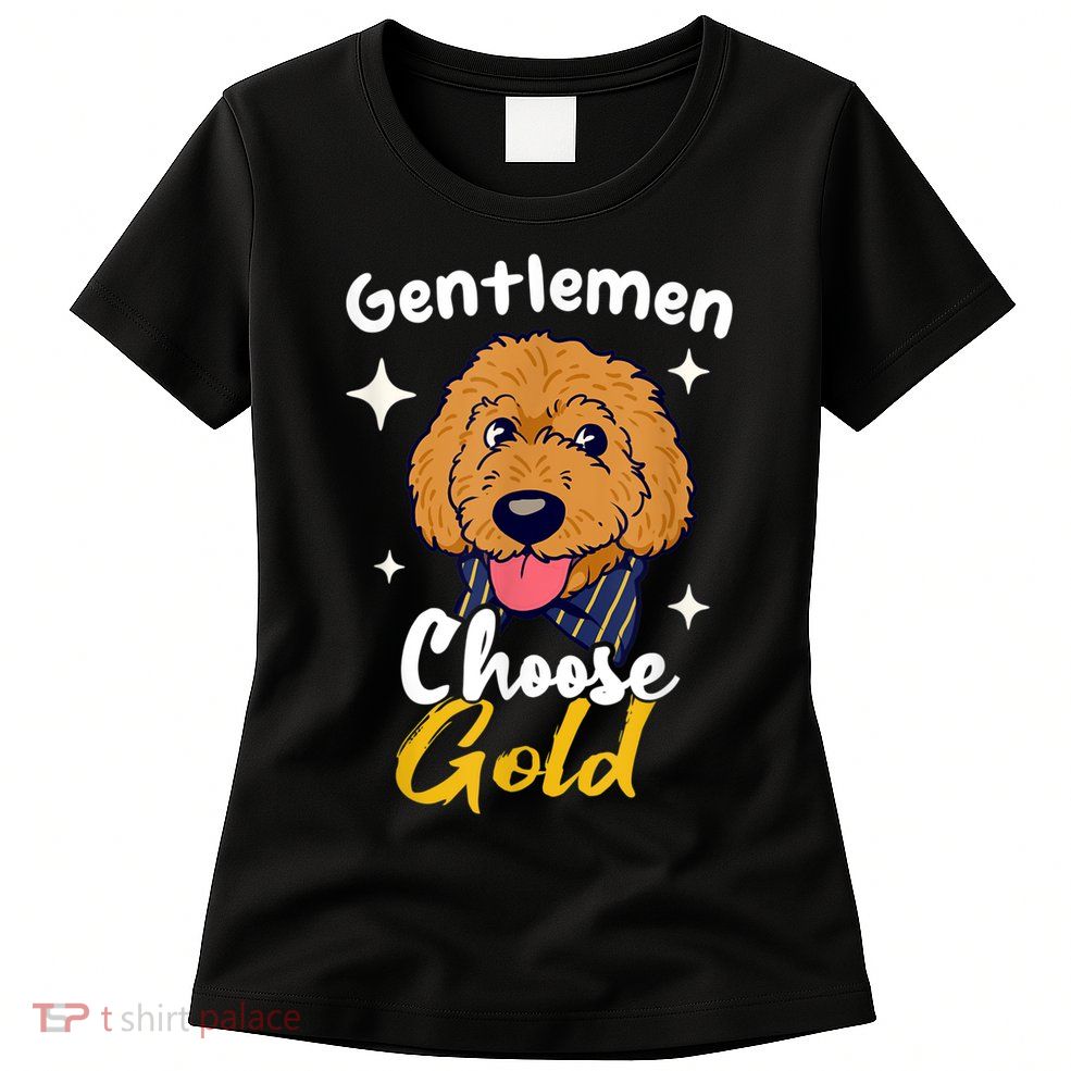 Goldendoodle Dood Funny Doodle Dog Golden Doodle Womens T-Shirt