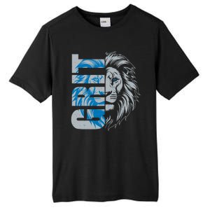 Grit Detroit Football Sports Fan Tall Fusion ChromaSoft Performance T-Shirt