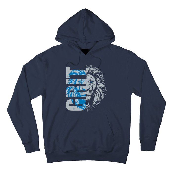 Grit Detroit Football Sports Fan Hoodie