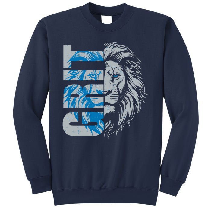 Grit Detroit Football Sports Fan Sweatshirt