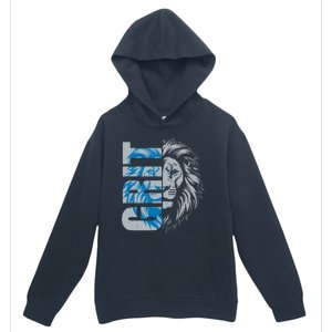 Grit Detroit Football Sports Fan Urban Pullover Hoodie