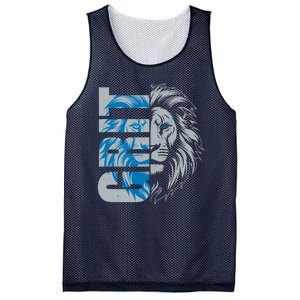 Grit Detroit Football Sports Fan Mesh Reversible Basketball Jersey Tank