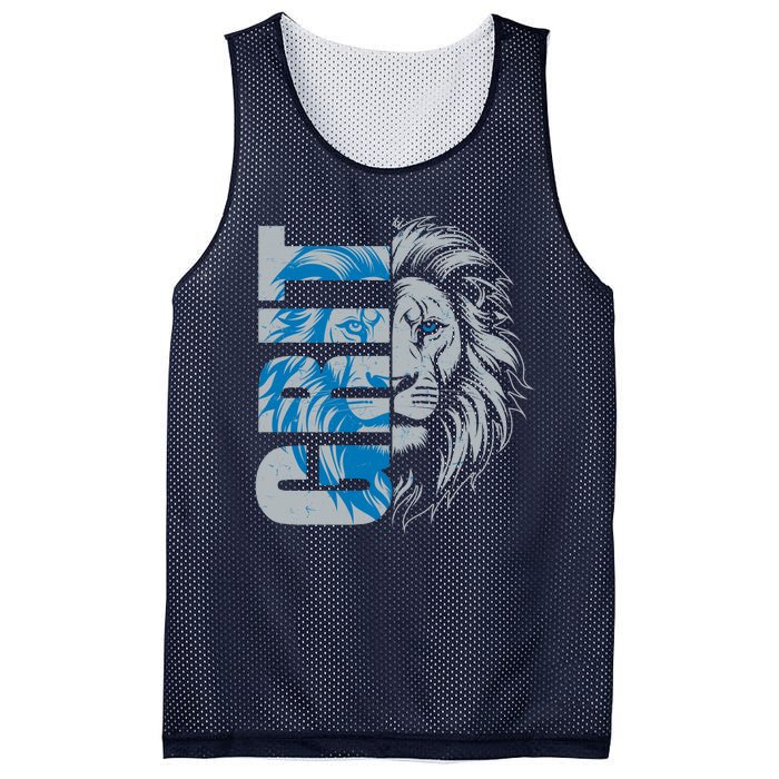 Grit Detroit Football Sports Fan Mesh Reversible Basketball Jersey Tank