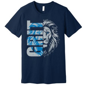 Grit Detroit Football Sports Fan Premium T-Shirt