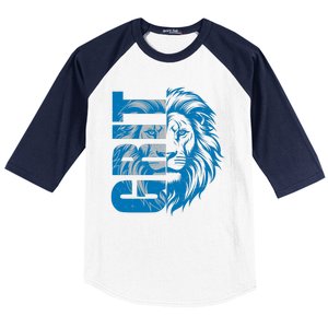 Grit Detroit Football Sports Fan Baseball Sleeve Shirt