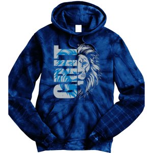 Grit Detroit Football Sports Fan Tie Dye Hoodie