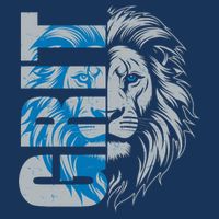 Grit Detroit Football Sports Fan Tie-Dye T-Shirt