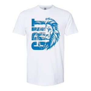 Grit Detroit Football Sports Fan Softstyle CVC T-Shirt