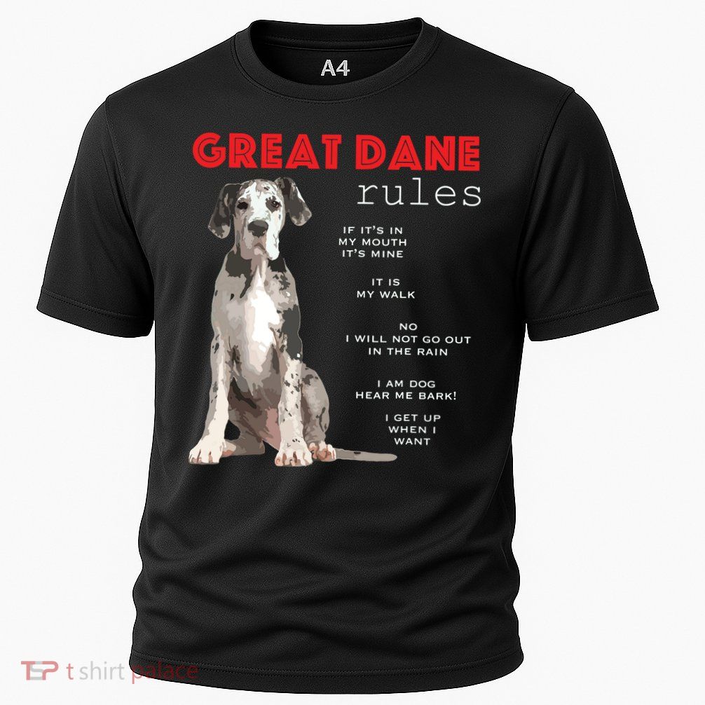 Great Dane Funny Great Dane Lover Performance Shirt